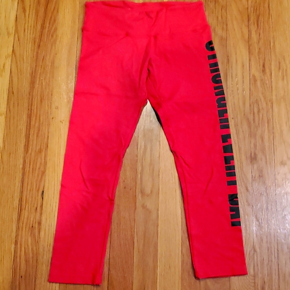 Autumn Calabrese for Beachbody coral capris